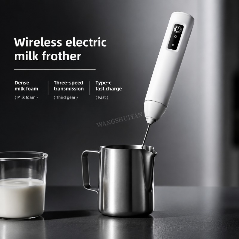 Portable Electric Milk Frother - Portable Blender Usb Rechargeable review and price