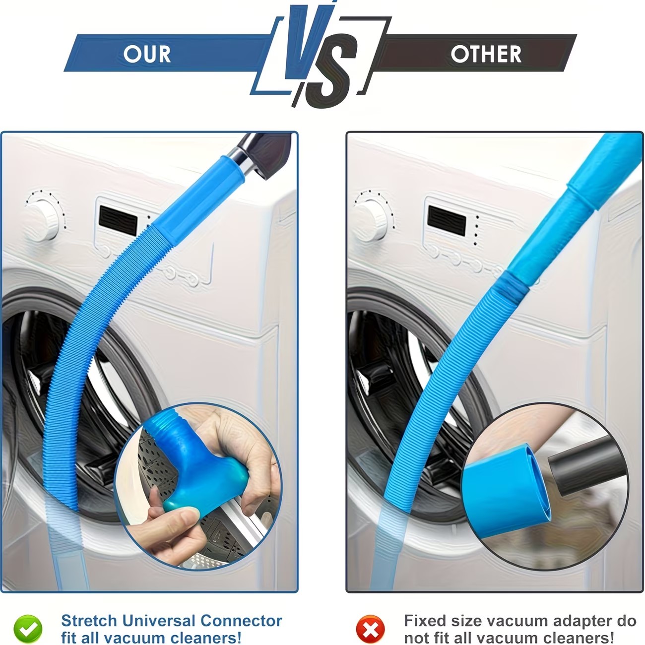1Pc Dryer Vent Cleaner Hose -  - Laundry review and price