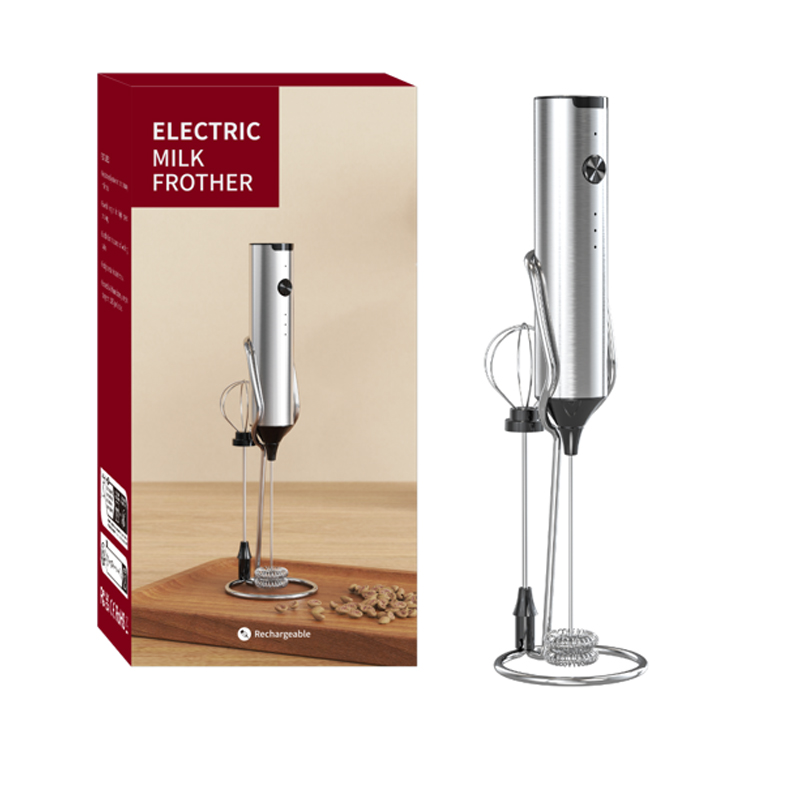 Wireless Electric Mini Milk Fr - Immersion Hand Blender Set review and price