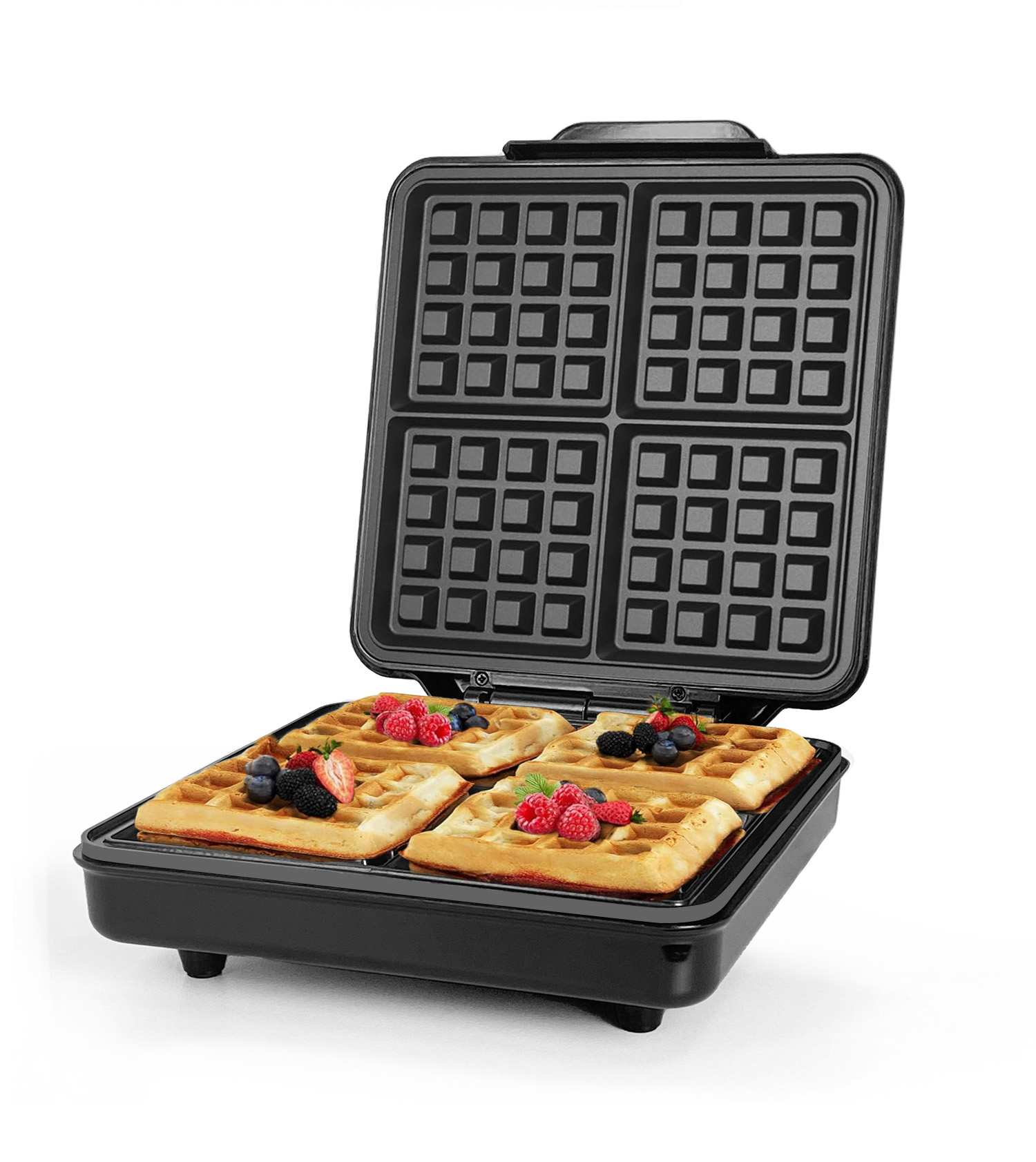 Mini Automatic 1200W 4-Slice D - Mini Waffle Maker Machine review and price