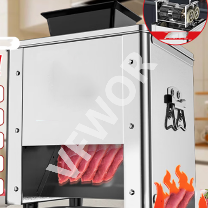 New Small Commercial Home Use  - Automatic Meat Slicer Home review and price
