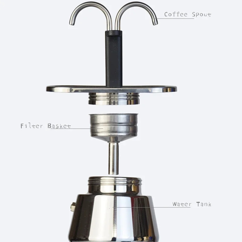 200ML Mini Moka Pot Double Tub - Small Appliances review and price