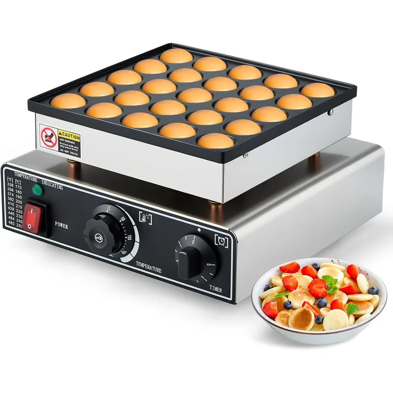 Mini Pancake Maker Commercial  - Mini Waffle Maker Machine review and price
