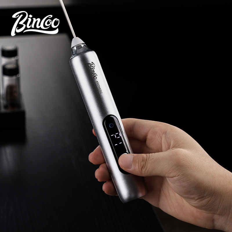 Bincoo Digital Handheld Milk F - Electric Milk Frother Handheld review and price