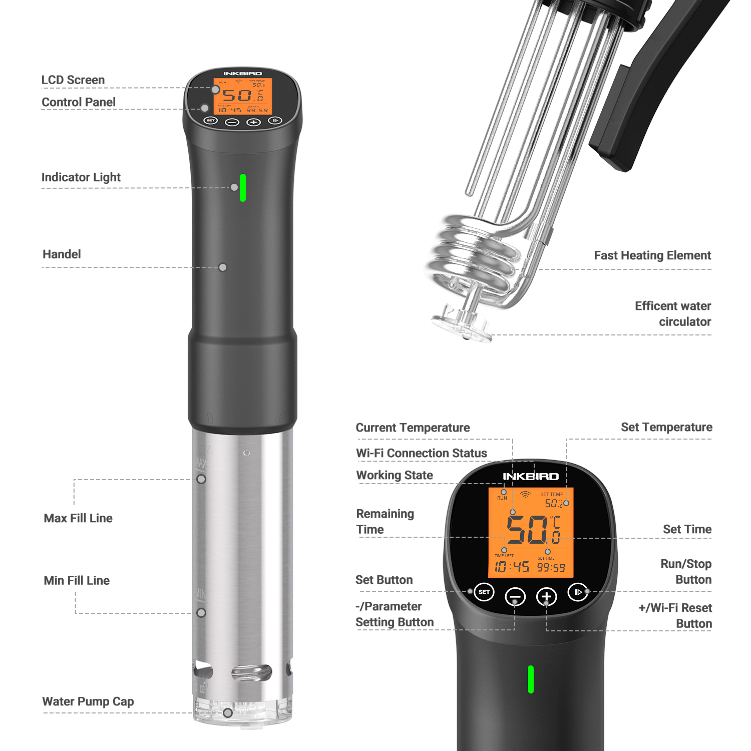 INKBIRD Culinary Sous Vide ISV - Digital Sous Vide Precision Cooker review and price