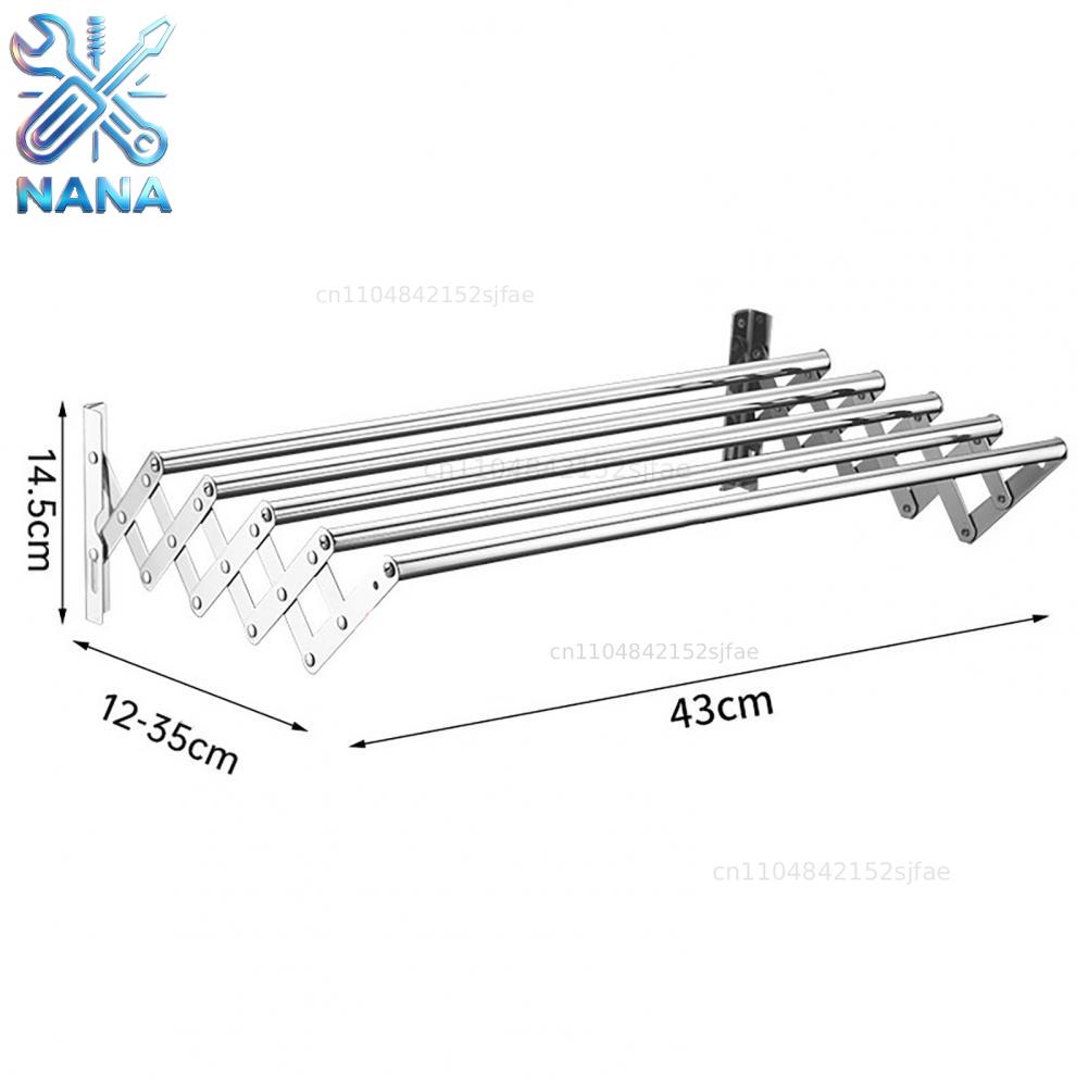 Clothes Drying Rack Wall-Mount - Laundry review and price