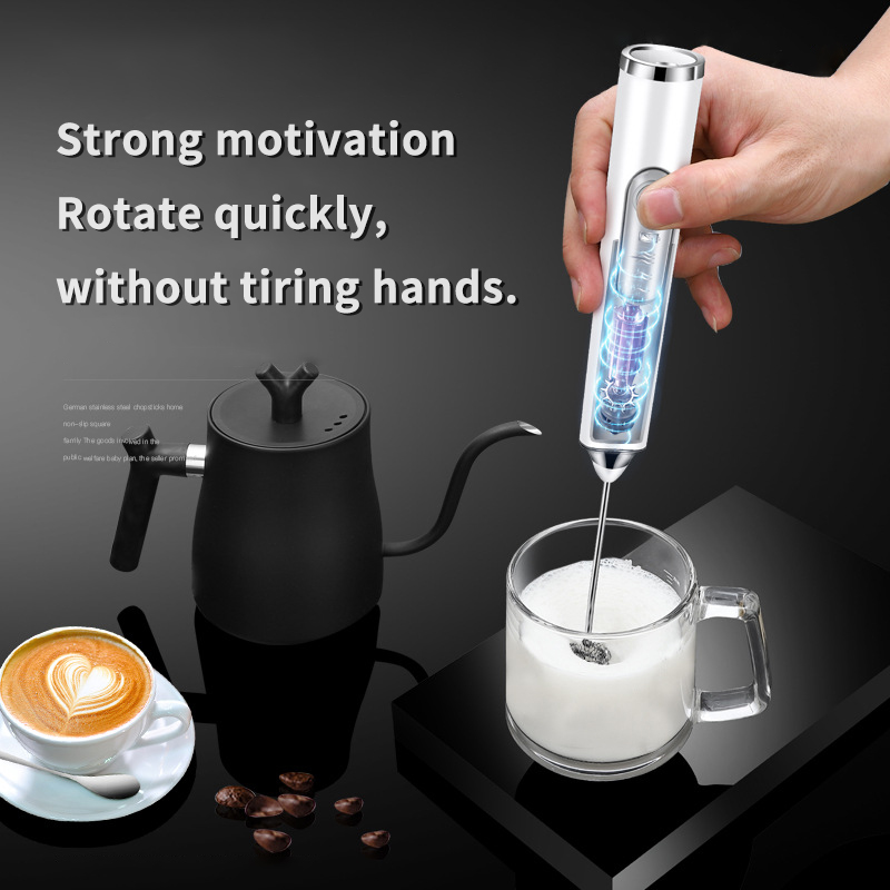 Electric Milk Foamer Blender W - Immersion Hand Blender Set review and price