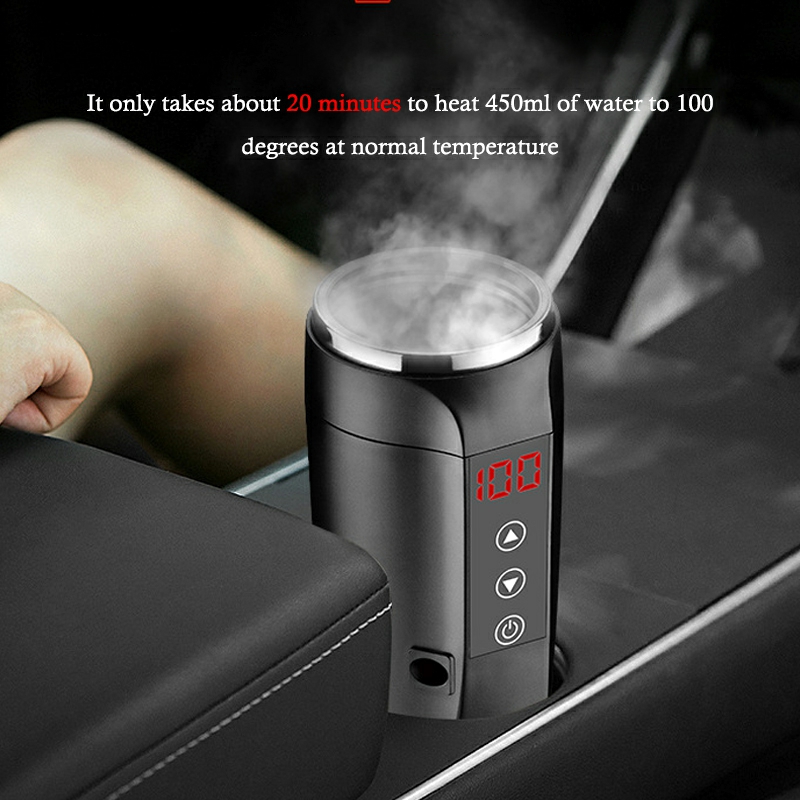 Smart Travel Car Mug 304 Stain - Electric Kettle Temperature Control review and price