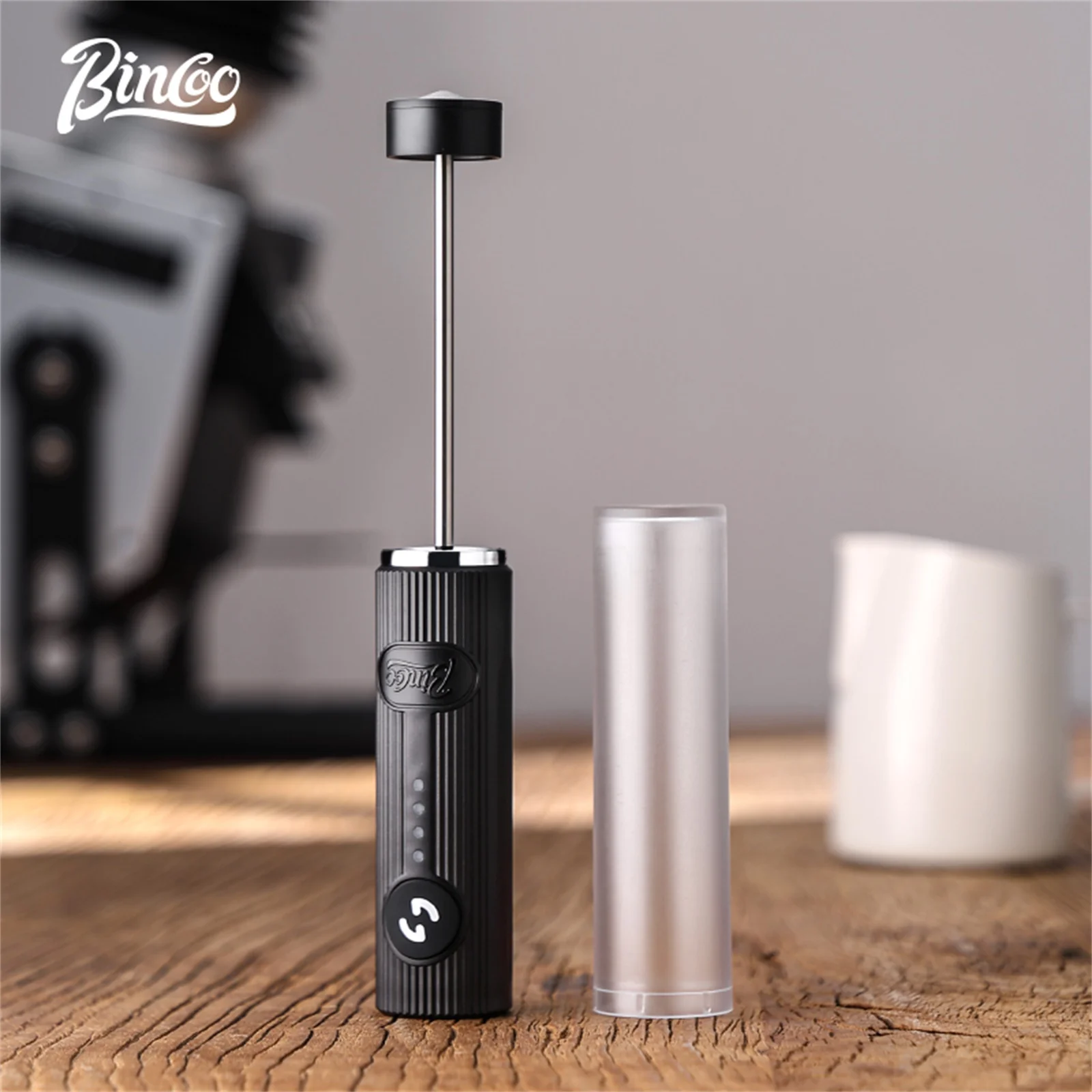 Bincoo New Milk Foamer Coffee  - Electric Milk Frother Handheld review and price