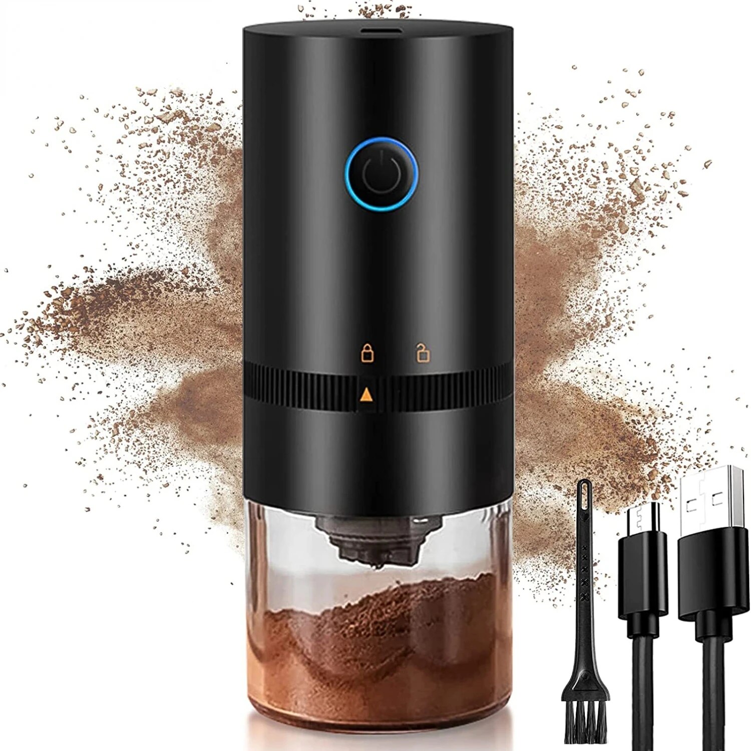Coffee Grinder TYPE C USB Char - Coffee Bean Grinder Electric review and price