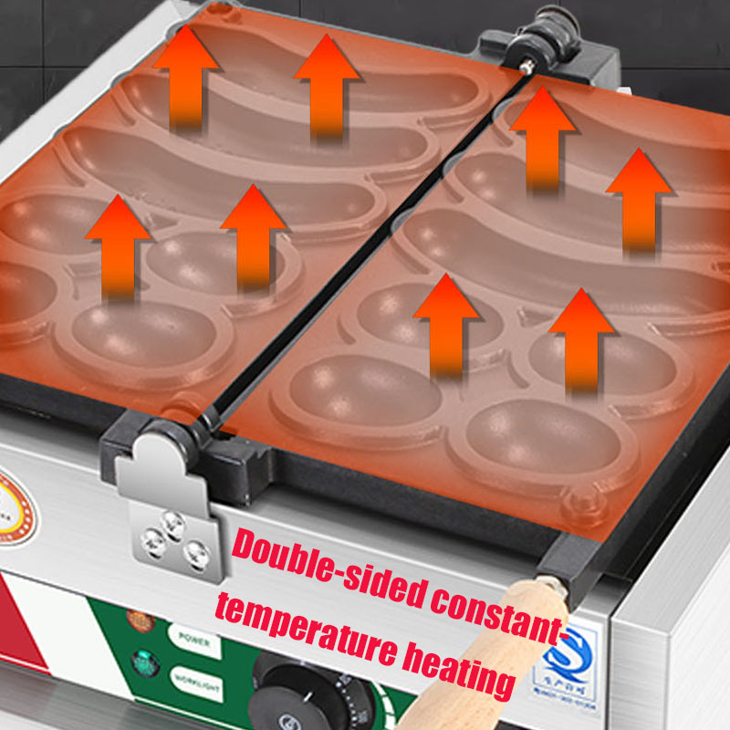 4-hole 110V/220V Non-stick Rou - Mini Waffle Maker Machine review and price