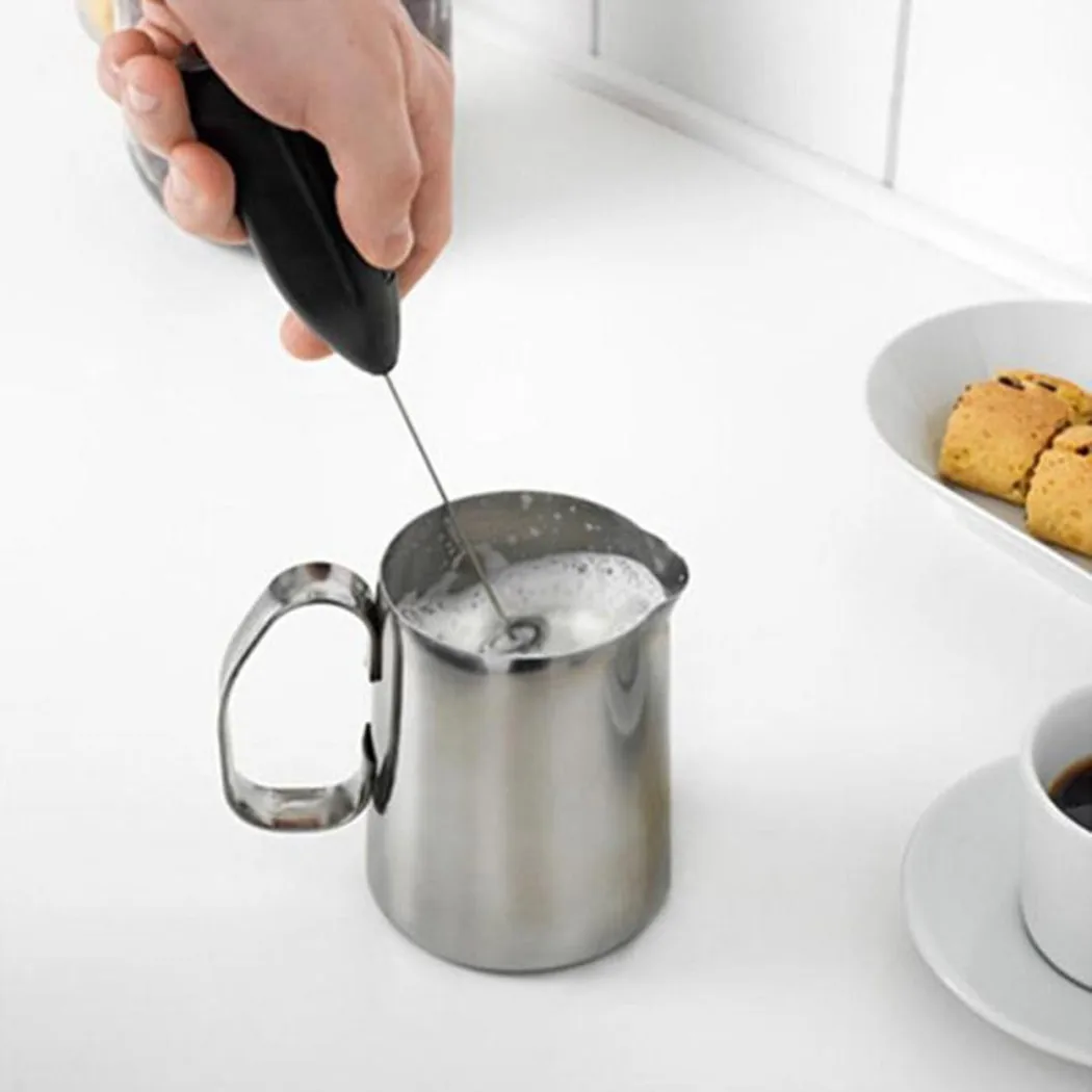 Household Mini Stainless Steel - Electric Milk Frother Handheld review and price