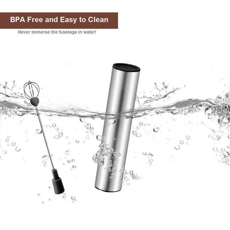 Portable Electric Milk Frother - Portable Blender Usb Rechargeable review and price