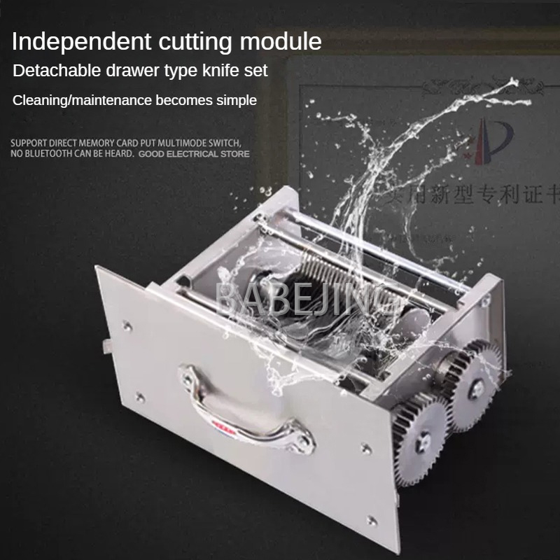 Multifunctional Stainless Stee - Automatic Meat Slicer Home review and price