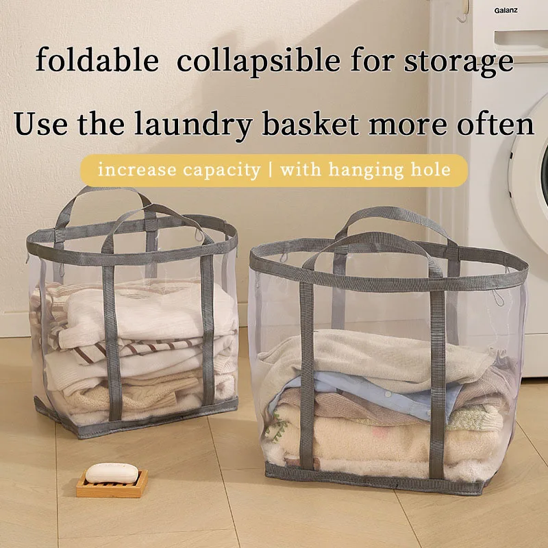 Mesh Laundry Basket Nylon With - Laundry review and price