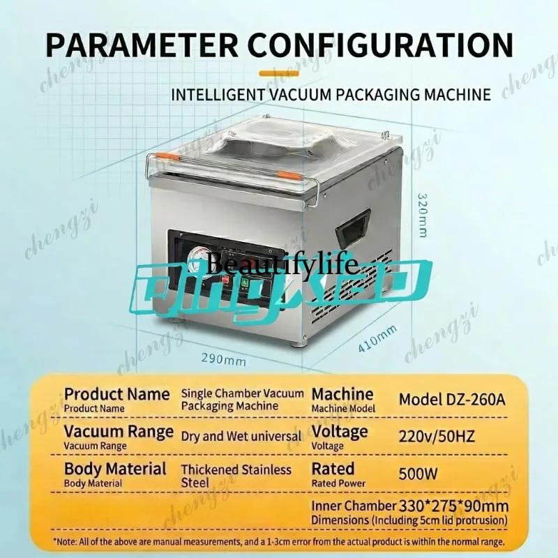 K182 Commercial Automatic Food - Food Vacuum Sealer Machine review and price